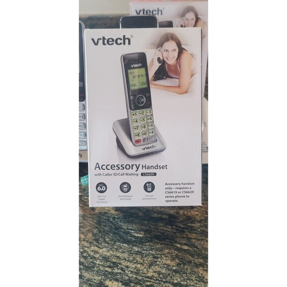 VTech CS6629 4-Handset Cordless Landline Phone w/ Power Consuming ECO RoHS - Picture 5 of 6